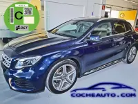 Usado Mercedes GLA200 AMG line 156 CV (114 kW) 2017 Azul SUV