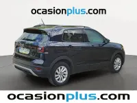 Usado VW T-Cross Advance 95 CV (69 kW) 2022 Negro SUV