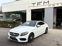 Usado Mercedes C300 AMG line 245 CV (180 kW) 2016 Blanco Coupe