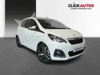 Usado Peugeot 108 Allure 72 CV (52 kW) 2021 Blanco Berlina
