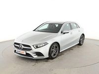 Usado Mercedes A180 AMG line 116 CV (85 kW) 2021 Gris Berlina