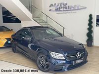 Usado Mercedes C220 194 CV (142 kW) 2020 Azul Coupe