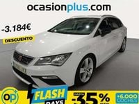 Usado Seat Leon ST FR 150 CV (110 kW) 2017 Blanco Familiar