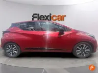 Usado Nissan Micra Acenta 92 CV (67 kW) 2022 Rojo Utilitario