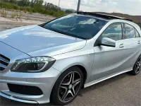 Usado Mercedes A220 AMG line 170 CV (125 kW) 2014 Gris / plata Utilitario