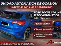 Usado Ford Focus ST-Line 125 CV (91 kW) 2021 Azul Utilitario