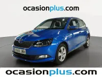 Usado Skoda Fabia 90 CV (66 kW) 2017 Azul Utilitario