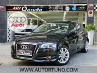 Usado Audi A3 Sportback S-Line 140 CV (102 kW) 2011 Negro Utilitario