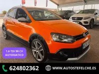 Usado VW Polo Cross 90 CV (66 kW) 2011 Naranja Utilitario