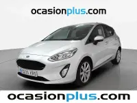 Usado Ford Fiesta Trend+ 101 CV (74 kW) 2018 Gris Utilitario