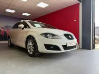Usado Seat Leon Ecomotive 105 CV (77 kW) 2009 Blanco Utilitario