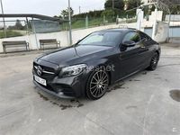 Usado Mercedes C200 184 CV (135 kW) 2019 Negro Coupe