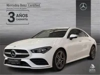 Usado Mercedes CLA200 150 CV (110 kW) 2021 Blanco Berlina