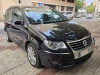 Usado VW Touran Highline 140 CV (102 kW) 2007 Negro Monovolumen