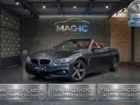 Usado BMW 430 Cabriolet Comfort Edition 252 CV (185 kW) 2016 Gris Descapotable