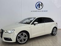 Usado Audi A3 S-Line 125 CV (91 kW) 2014 Blanco Berlina
