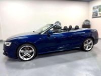 Usado Audi A5 Cabriolet S-Line 245 CV (180 kW) 2014 Azul Descapotable