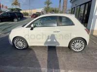 Usado Fiat 500 Lounge 69 CV (50 kW) 2009 Blanco Descapotable