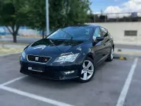 Usado Seat Leon FR 179 CV (131 kW) 2014 Negro Familiar