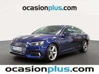 Begagnad Audi A5 Sportback Advanced 150 HK (110 kW) 2020 Blå Halvkombi