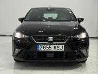 Usado Seat Ibiza FR 110 CV (80 kW) 2024 Negro Berlina