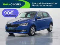 Usado Skoda Fabia Ambition 95 CV (69 kW) 2019 Azul Utilitario