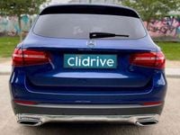 Usado Mercedes GLC250 204 CV (150 kW) 2017 Azul SUV