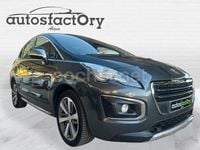 Usado Peugeot 3008 Allure 130 CV (95 kW) 2016 Negro Berlina