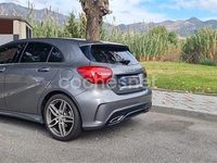 Usado Mercedes A200 AMG line 136 CV (100 kW) 2016 Gris / plata Berlina