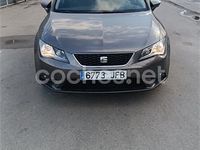Usado Seat Leon ST Style 105 CV (77 kW) 2015 Gris / plata Familiar