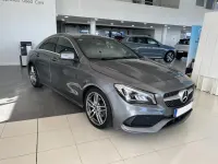 Usado Mercedes CLA200 156 CV (114 kW) 2019 Gris acero Coupe