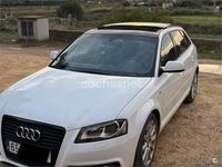 Usado Audi A3 Ambition 125 CV (91 kW) 2010 Blanco Berlina