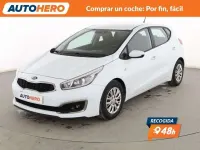 Usado Kia Ceed 101 CV (74 kW) 2016 Blanco Utilitario