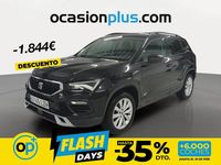 Usado Seat Ateca Style 150 CV (110 kW) 2022 Negro SUV