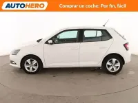 Usado Skoda Fabia Ambition 75 CV (55 kW) 2015 Blanco Berlina