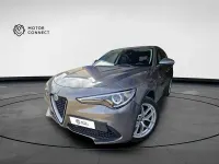 Usado Alfa Romeo Stelvio 280 CV (205 kW) 2017 Gris / plata SUV