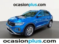 Usado VW T-Roc Life 110 CV (80 kW) 2024 Azul SUV