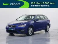Usado Seat Leon ST Style 116 CV (85 kW) 2020 Azul Familiar