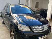 Usado Mercedes ML320 224 CV (164 kW) 2009 Negro SUV