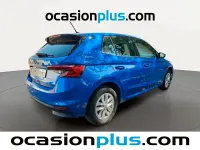 Usado Skoda Fabia Ambition 110 CV (80 kW) 2022 Azul Utilitario