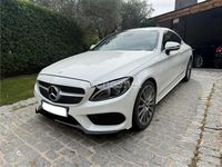 Usado Mercedes C300 AMG line 245 CV (180 kW) 2017 Blanco Coupe