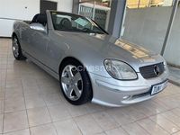 Usado Mercedes SLK200 163 CV (119 kW) 2000 Gris / plata Descapotable