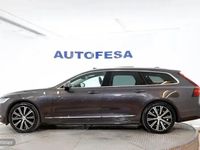 usado Volvo V90 2.0 T6 AWD Recharge Inscription 340cv Auto 5P # IVA DEDUCIBLE NAVY CUERO TECHO ELECTRICO PANORAMICO FAROS LED CAMARA 360