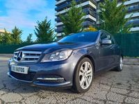 Usado Mercedes C220 Avantgarde 170 CV (125 kW) 2014 Gris / plata Familiar