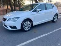 Usado Seat Leon Reference 115 CV (84 kW) 2018 Blanco Berlina