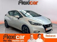 Usado Nissan Micra Acenta 92 CV (67 kW) 2021 Gris Utilitario