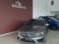 Usado Mercedes CLA200 AMG line 136 CV (100 kW) 2016 Gris / plata Berlina