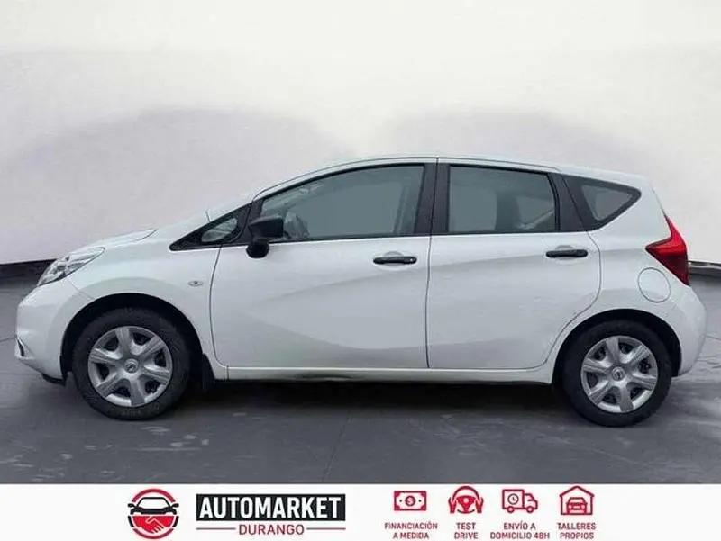 Begagnad Nissan Note 80 HK (58 kW) 2014 Vit Halvkombi