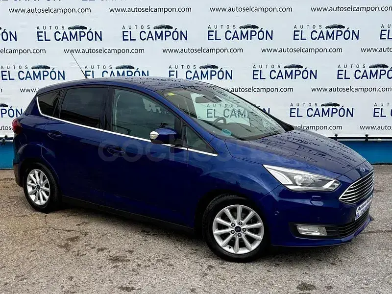 Używany Ford C-MAX Trend 125 KM (91 kW) 2015 Niebieski Minivan