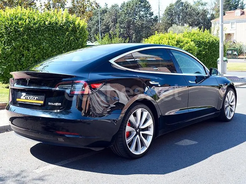 Używany Tesla Model 3 Performance 461 kW (627 KM) 2019 Czarny Sedan/Limuzyna